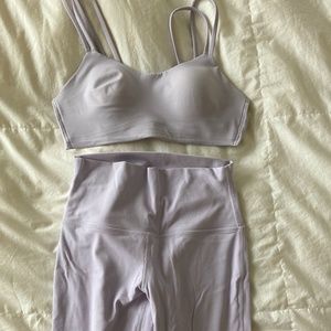Lilac lululemon set